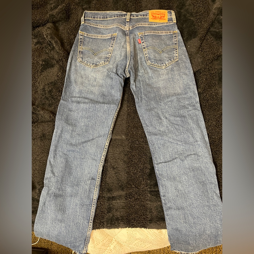 Levi Strauss & Co. Dark Blue jeans Stretch